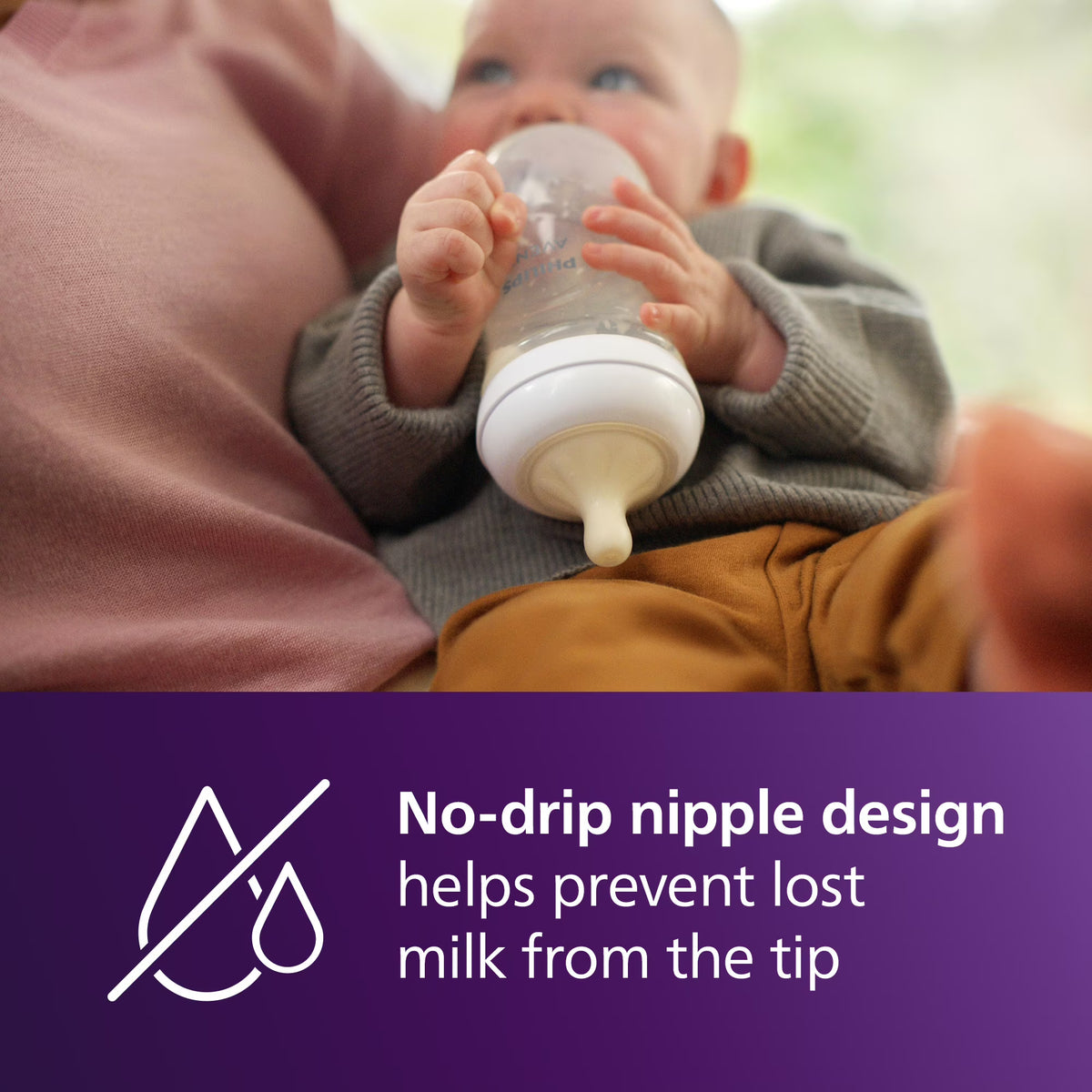 Philips Avent Natural Response Nipples, Fast Flow (Flow 4), 2-Pack, SCY964/02.