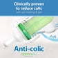 Dr Brown's Natural Flow Anti - Colic Options+ Narrow Baby Bottle, Sampler Kit, 1x 4oz/120ml Bottle & 1x 8oz/250ml Bottles with Level 1 Slow Flow Teat, Kit Also Includes 2X Level 2 Medium Flow Teats - Adenzo Comfies