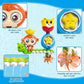 REMOKING Bath Toys for Kids 3 4 5 6 Year Old,Toddler Bath Tub Toys for Baby Infant Boys Girls,Interactive Water Game,STEM Kit Birthday Gift for Boys Girls Bath Time Fun - Adenzo Comfies