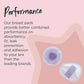 Tommee Tippee Made For Me Disposable Breast Pads, Large -24Pck . - Adenzo Comfies