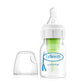 Dr Brown's Natural Flow Anti - Colic Narrow Baby Bottle, 2oz/60ml with Preemie Flow Teat, 1 - Pack - Adenzo Comfies