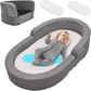 SUNYRISY Portable Toddler Travel Bed, 2-in-1 toddler floor bed, kids Travel Bed Sofa Chair toddler travel cot , Foldable Toddler Camping Bed. - Adenzo Comfies