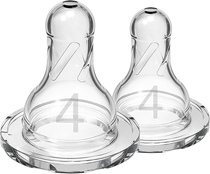 Dr. Brown's Options with Level 4 Narrow Neck Teats 2 Pack, - Adenzo Comfies