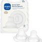 MAM Extra Soft Bottle Spouts, Suitable for 4+ Months, MAM Bottle Teats with SkinSoft Silicone, Fits all MAM Baby Bottles, Baby Feeding Essentials, Pack of 2. - Adenzo Comfies