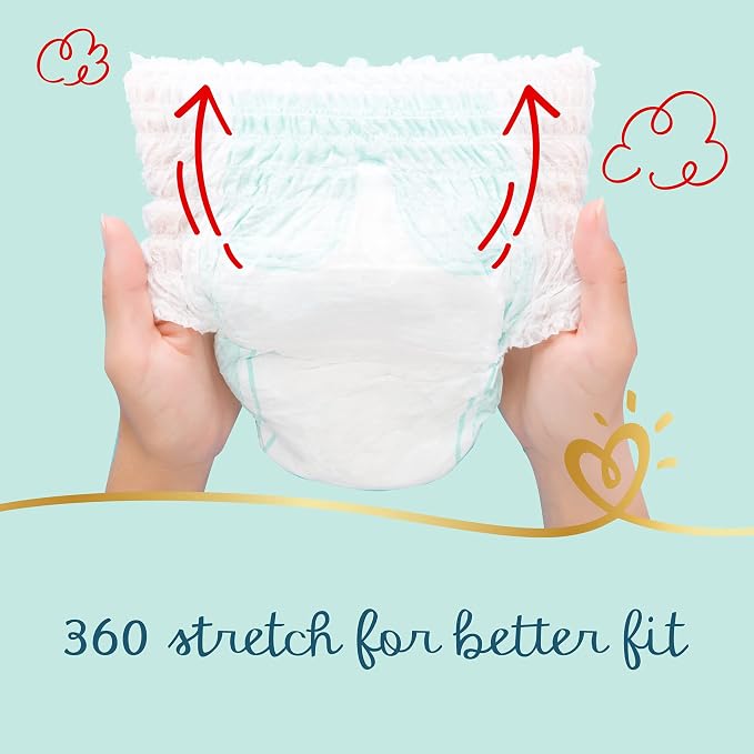 Pampers Rash Protection Pants Diapers, Size 7, 17+kg, Jumbo Pack, 40 Count. - Adenzo Comfies