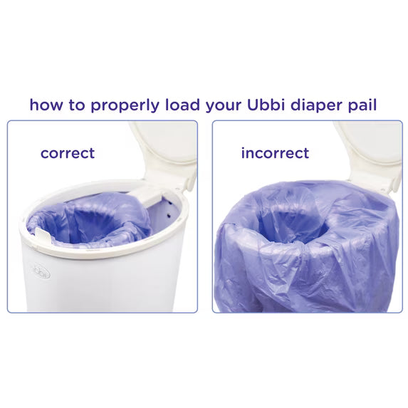 Ubbi Disposable Diaper Bags, 75 Ct