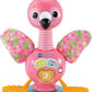 VTech Baby Suction Cup Fluttering Flamingo, Baby Sensory Toy with Colours, Numbers & Music, Suction Cup Base, Gift for Ages 6, 9, 12 Months+, English Version - Adenzo Comfies