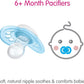 MAM Silicone Nipples night 6 m (2 blue lollipops). - Adenzo Comfies