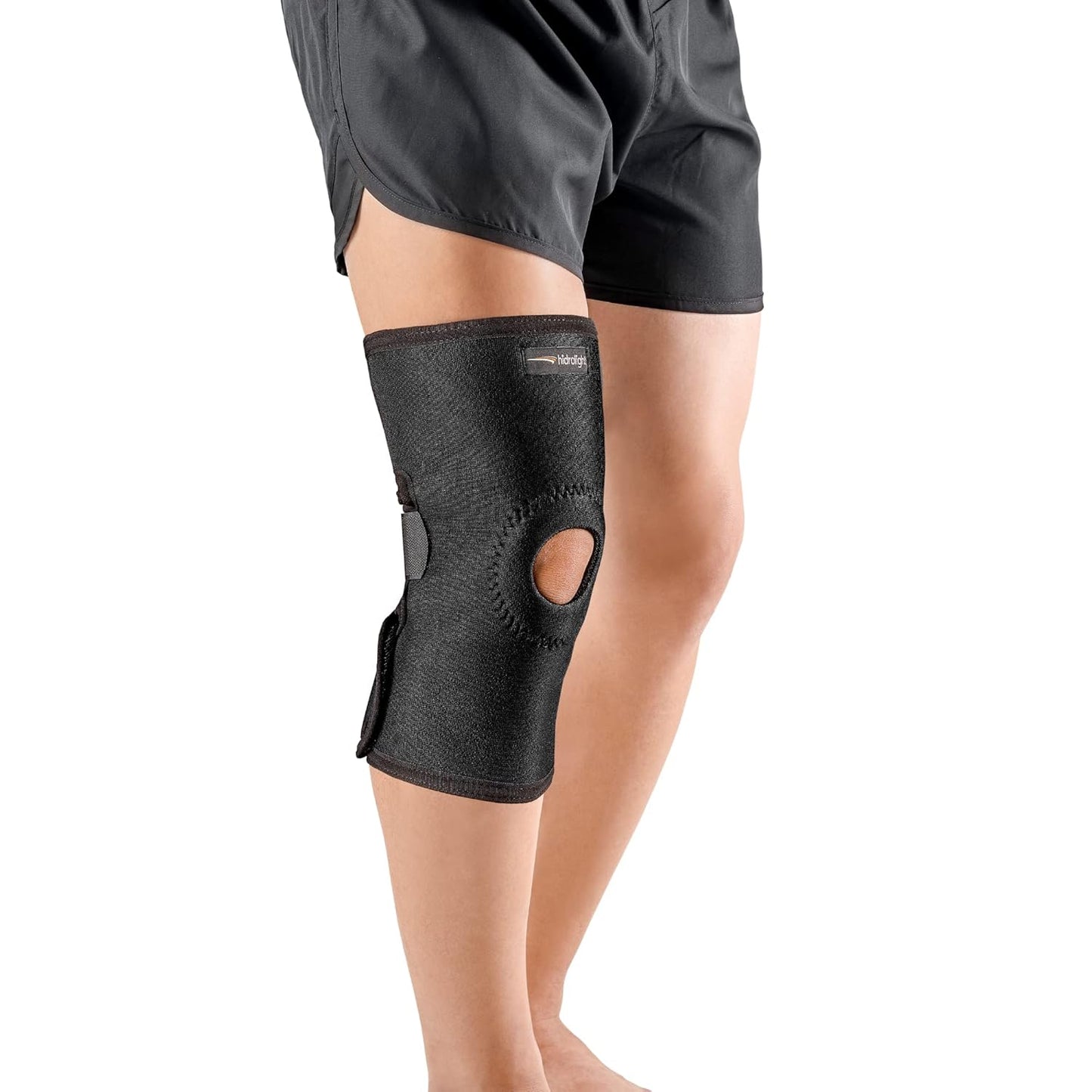 MedTextile Knee Brace with Adjustable Patellar Reinforcement - Knee Pain Relief, Pads for Support, Knee Sleeve- Relieves Meniscus Tear, LCL, MCL, Arthritis, Compression & Stability - Black, One Size
