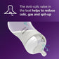 Philips Avent Natural Response Bottle Teat - 2 x Baby Bottle Flow 6 Teats for Babies Aged 6+ Months, BPA Free (Model SCY966/02) - Adenzo Comfies