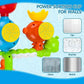 REMOKING Bath Toys for Kids 3 4 5 6 Year Old,Toddler Bath Tub Toys for Baby Infant Boys Girls,Interactive Water Game,STEM Kit Birthday Gift for Boys Girls Bath Time Fun - Adenzo Comfies