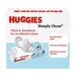 Huggies Simply Clean Baby Wipes – Unscented, 64 Count Flip‑Top Pack