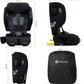 Neobreez GENTO Compact Air Travel Car Seat,i-Size ECER129,Adjustable Headrest,Side Impact Protection,ISOFIX&Top Tether,Compact Foldable&Portable. - Adenzo Comfies
