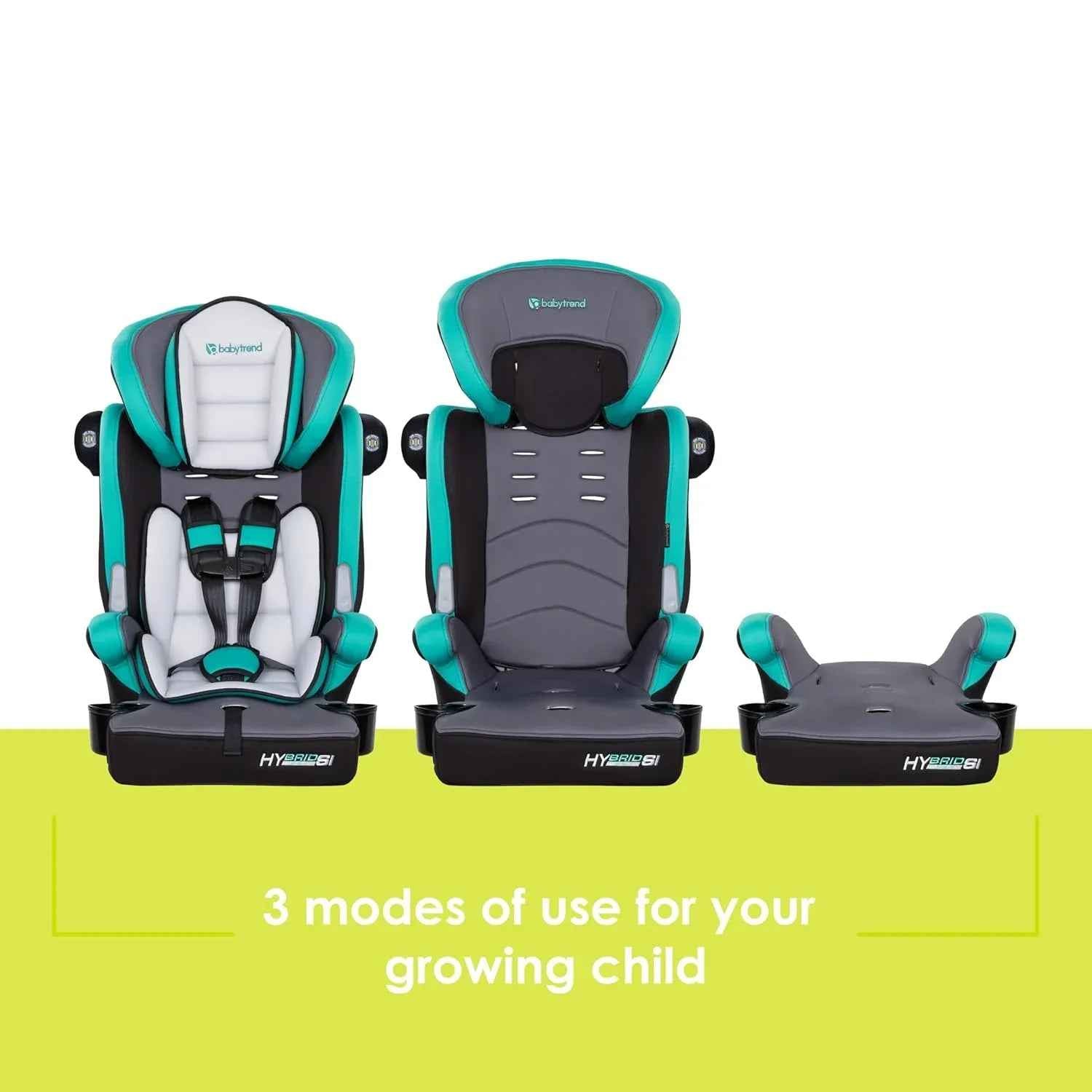 baby trend hybrid 3 in 1 Baby Trend Hybrid SI 3-in-1 Combination Booster Car Seat – Adenzo Comfies