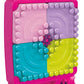 MEGA BLOKS First Builders Toddler Blocks Toy, Build 'n Learn Portable Activity Table with 30 Pieces and Built-In Storage, Kids Ages 1+ Years