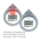 Angelcare Bath and Room Thermometer - Happy Seal, Grey, One Size