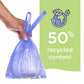 Ubbi Disposable Diaper Sacks, Lavender Scented & On The Go Waste Disposal Bags Refills Value Pack, Lavender Scented.