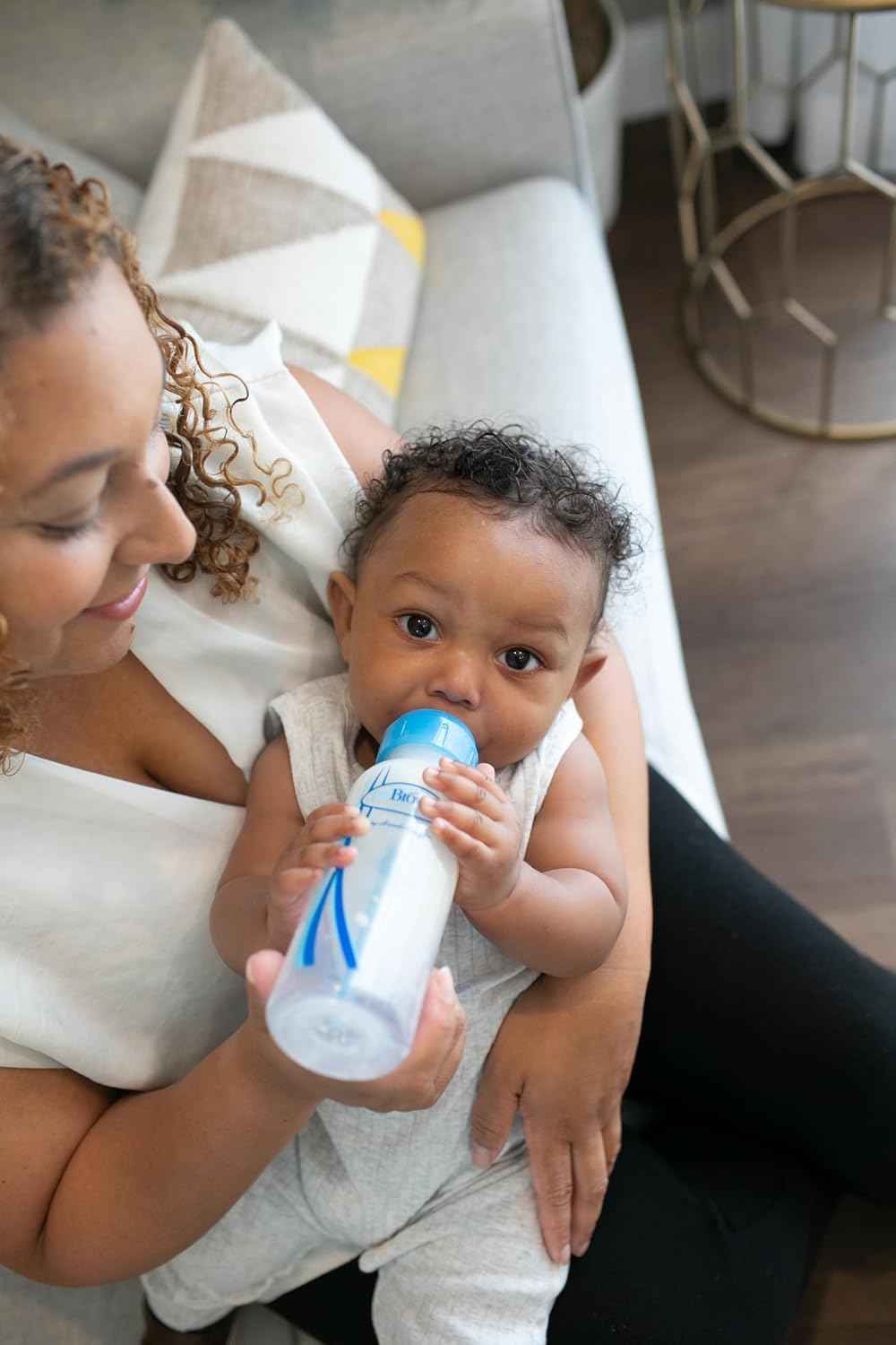 Dr. Brown’s Natural Flow Anti-Colic Options+ Narrow Neck Baby Bottle Gift Set – BPA-Free Newborn Feeding Set with 5 Bottles, Bottle Brush, Travel Caps & Slow Flow Nipples