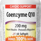 Webber Naturals Coenzyme Q10 (CoQ10) 200 mg, 60 Softgels, High Potency Antioxidant Supplement, for Heart Health and Cellular Energy Production, 60 Day Supply, Gluten Free
