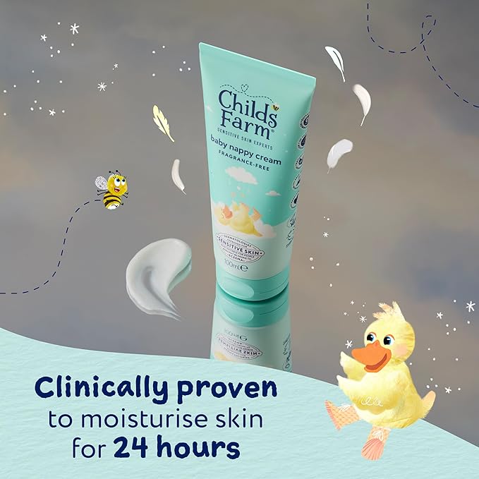 Childs Farm | Baby Nappy Cream 100ml | Aloe Vera | Suitable Newborns With Dry, Sensitive & Eczema-prone Skin - Adenzo Comfies