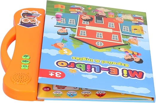 Baby Sensory Phonic Alphabetical Talking E Book Spanish English Bilingual Sound Books With Music - Adenzo Comfies
