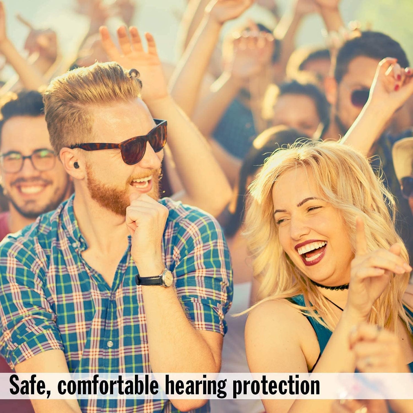 Mack's Blackout Soft Foam Earplugs, 3 Pair - 32 dB Highest NRR, Comfortable Ear Plugs for Concerts, Jam Sessions, Nightclubs, Loud Events and Shooting Sports