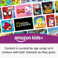 Amazon Fire HD 10 Kids Pro tablet (newest model) ages 6-12. Bright 10.1" HD screen, includes ad-free content, robust parental controls, 13-hr battery and slim case for older kids, 32 GB, Nebula