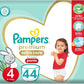 Pampers Premium Extra Care Pants, Size 4, 9-14kg, with lotion with aloe vera, 44 diapers. - Adenzo Comfies
