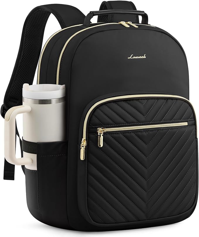 LOVEVOOK Laptop Backpack for Women, Travel Computer Work Bags with 17-inch Laptop Compartment, College School Student Bag Teen Backpacks For Girls, Hiking. - Adenzo Comfies