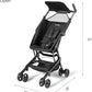 Munchkin Sparrow Travel Stroller for Babies and Toddlers, Ultra Compact and Lightweight, Ideal for Air Travel and Daily Car Commutes, Black - Adenzo Comfies