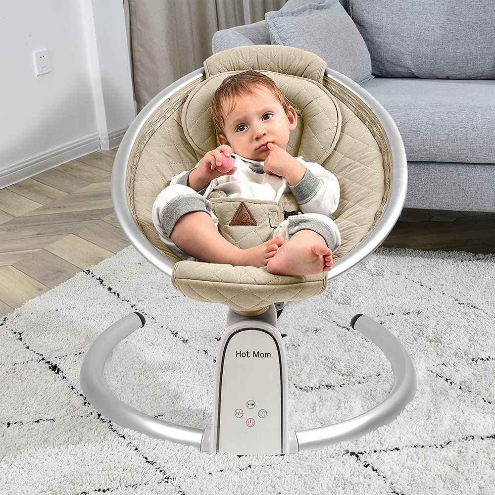 Hot Mom Upgrade Electric Baby Bouncer