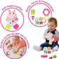 VTech My First Gift Set, Newborn Baby Toys Including Hippo Animal Plush, Baby Teether, Baby Rattle & Baby Musical Toy, 0, 6, 12 Months and Over for Boys & Girls, Pink
