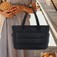 Large Quilted Tote Bag Lightweight Multi-Purpose Women Handbags Shoulder. - Adenzo Comfies