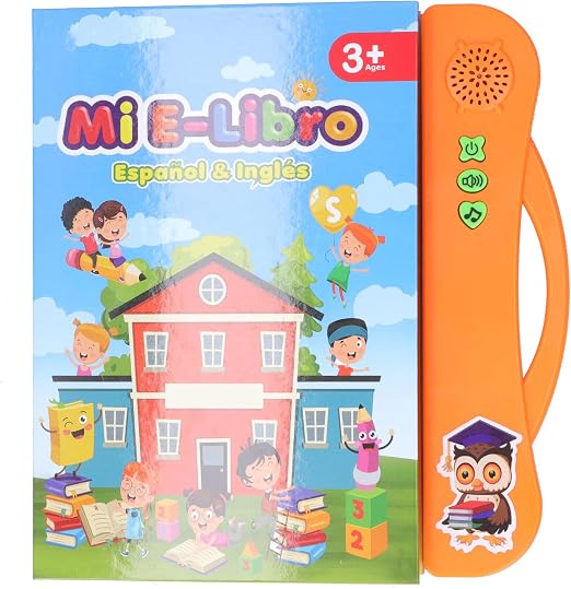 Baby Sensory Phonic Alphabetical Talking E Book Spanish English Bilingual Sound Books With Music - Adenzo Comfies