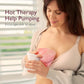 Momcozy Hot and Cold Therapy Breast Pads with 2 Soft Covers, Breastfeeding Essentials