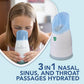 Vicks Portable Steam Inhaler – Personal Steam Therapy for Nasal & Sinus Relief, Travel-Friendly Vaporizer with 2 Vicks Scent Pads - Adenzo Comfies