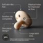Tommee Tippee Breast-Like Soother, Lightweight, One-piece Silicone Design, Symmetrical Teat, 0-6m, 2 Pack.