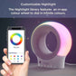 Hubble Eclipse Smart Baby Audio Monitor & Soother with 7-Colour Night Light, Speaker with Calming Music & Sleep Tracks, Room Temperature Sensor, Sleep Trainer with Wi-Fi connectivity.