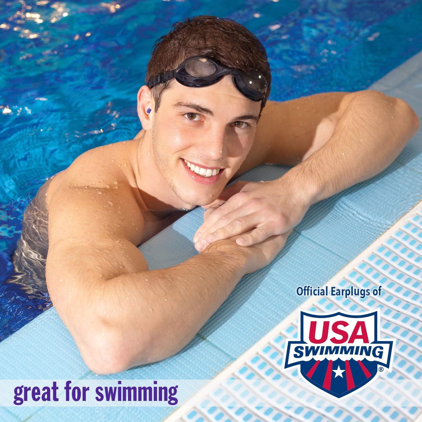 Mack's Aqua Block Ear Plugs (1 Pair) - Purple