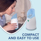 Vicks Portable Steam Inhaler – Personal Steam Therapy for Nasal & Sinus Relief, Travel-Friendly Vaporizer with 2 Vicks Scent Pads - Adenzo Comfies