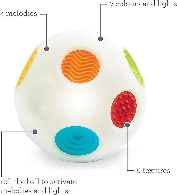 Infantino Sensory Sound and Light Activity Ball