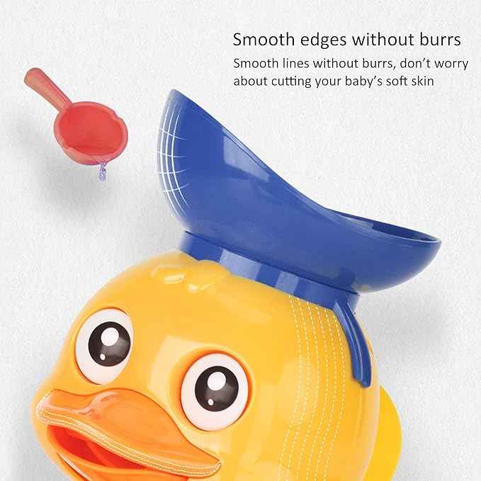 Duck Bath Toy, Duck Bathtub Toys with Rotatable Waterwheel Duck Bathtub Toys Interactive with 1 X Duck Toy for Duck Bathtub Toys for Kids - Adenzo Comfies