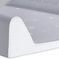 keeeper Baby Changing Mat - Fits 60cm Wide Baby Cribs, Tables, Bathtubs etc - Integrated Height Chart - Pawel White