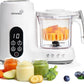 Grownsy Baby Food Maker with Steam Basket, One Step Baby Food Processor Steamer Puree Blender Grinder Mills Machine, Auto Cooking Grinding and Sterilizing for Healthy Homemade Baby Food, BPA - Free - Adenzo Comfies