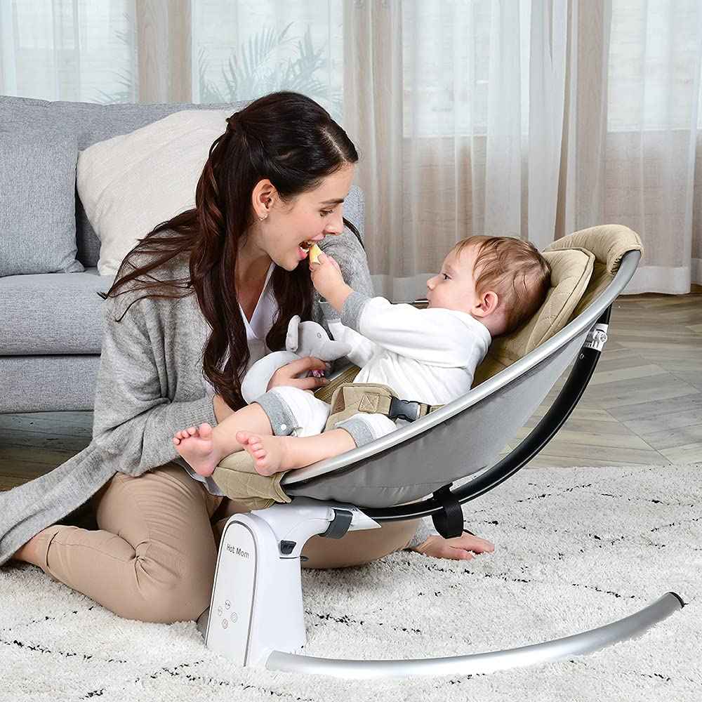 Hot Mom Upgrade Electric Baby Bouncer