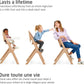 Maxi - Cosi Nesta Highchair in its natural wood finish, a stylish, adjustable wooden highchair designed to grow with a child from newborn to adult - Adenzo Comfies