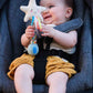 Taf Toys Star Rainstick Rattle, Musical Shake & Rattle Rainmaker Toy, Musical Instrument for Babies and Toddlers for Sensory and Motor Skills Development