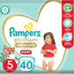 Pampers Premium EXTRA CARE Pants, Size 5, 12-18 Kg, with Lotion with Aloe Vera, 40 diapers. - Adenzo Comfies