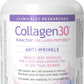 Webber Naturals Collagen30 Anti-Wrinkle, 2,500mg of Bioactive Collagen Peptides Per Serving, 180 Tablets, Helps Reduce Deep Wrinkles, Fine Lines & Stimulates Skin Cells, Non GMO, Dairy & Gluten Free