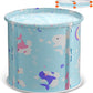 Portable Bathtub, Foldable Bathtub for Kids, Therapy Tub for Shower Stall Bathroom ,Blue and Pink